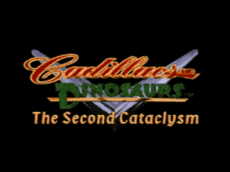 Cadillacs and Dinosaurs Title Screen